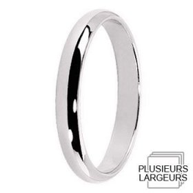 Alliance homme Argent - Alliance de mariage Argent...