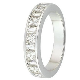 Or blanc & Diamant créatives - 1 ct