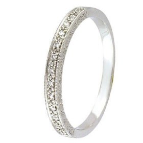 Bague de fiançailles femme - 0.08 ct