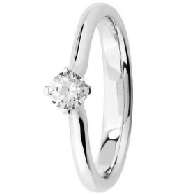 Bague de fiançailles femme - Bague solitaire Diamant...