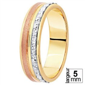 Alliance femme originale - Alliance de mariage 3 Ors