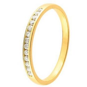 Alliance Diamant femme - Alliance de mariage Or...