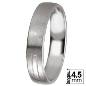 Alliance Argent femme - Alliance de mariage Argent