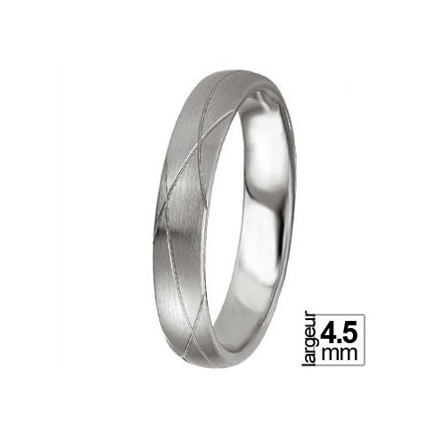 Alliance argent Breuning avec courbes - Boutique Alliance Alliance argent Breuning avec courbes - Boutique Alliance