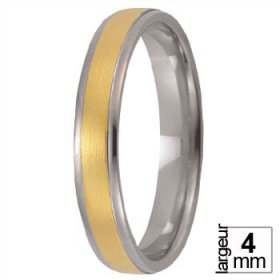 Alliance homme - Alliance de mariage 2 Ors 750