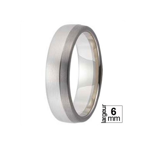 Alliance Palladium et Or blanc bombée - Boutique Alliance Alliance Palladium et Or blanc bombée - Boutique Alliance