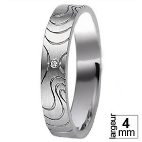 Alliance femme originale - Alliance de mariage Or...