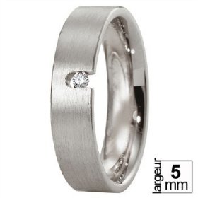 Alliance de mariage Platine...