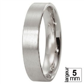 Alliance de mariage Platine