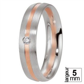 Alliance de mariage Or rose...