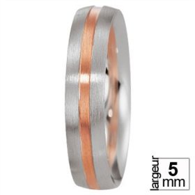 Alliance de mariage Or rose...