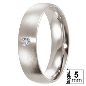 Alliance de mariage Platine...