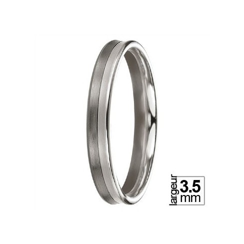 Alliance BREUNING Or blanc avec traitement PVD - 13035407G Alliance BREUNING Or blanc avec traitement PVD - 13035407G