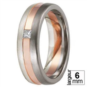 Alliance de mariage Or rose...