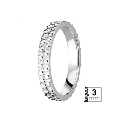 Alliance de mariage Or blanc Alliance de mariage Or blanc