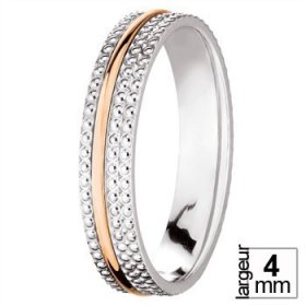 Alliance femme originale - Alliance de mariage Or...