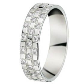 Or blanc & Diamant créatives - 0.43 ct