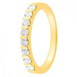 Alliance de mariage Or jaune et diamants 