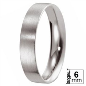 Alliance homme - Alliance de mariage Platine 