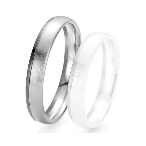 BOUTIQUE ALLIANCE - Alliance de mariage BREUNING Black & White - 13035058G BOUTIQUE ALLIANCE - Alliance de mariage BREUNING Black & White - 13035058G